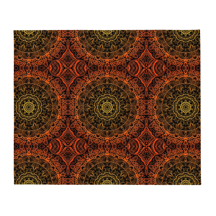 Mandala Dreams Throw Blanket product image (2)