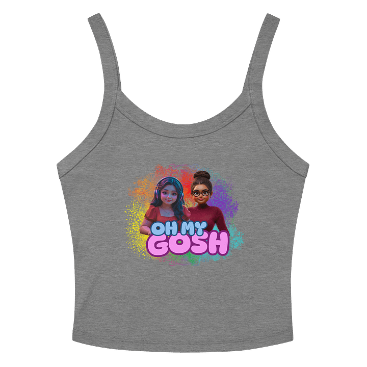 "Oh My Gosh" Women's Micro-Rib Tank Top product image (2)