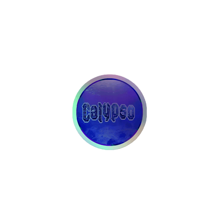 Calypso Logo Holographic Sticker product image (1)