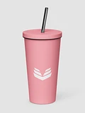 Insulated Tumbler with Straw - Pink product image (1)
