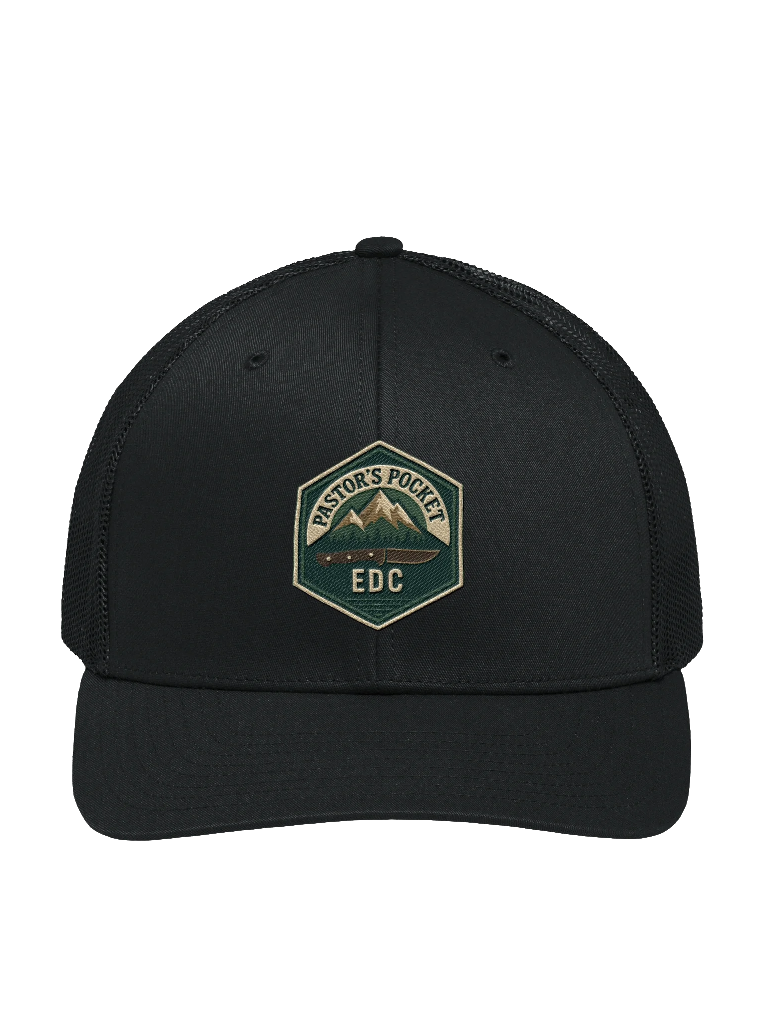 Pastor's Pocket EDC Logo Trucker Hat product image (1)