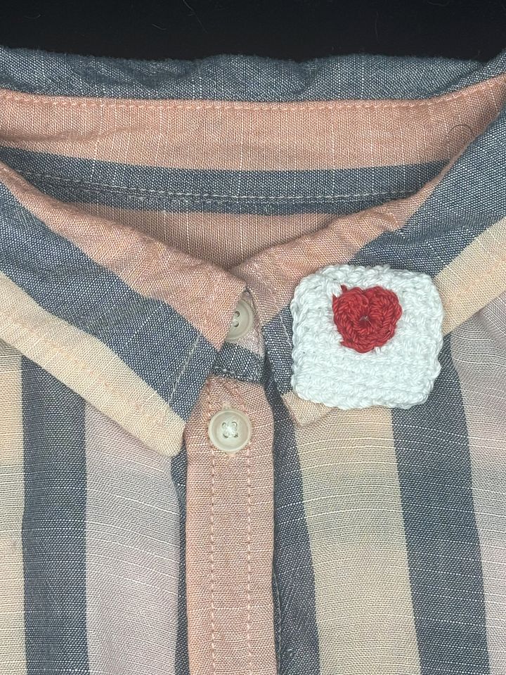 Love Letter Mini Crochet Pin product image (1)