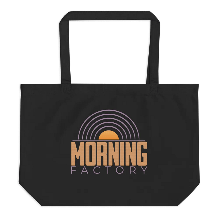 Morning Factory - Organic Cotton Tote product image (1)