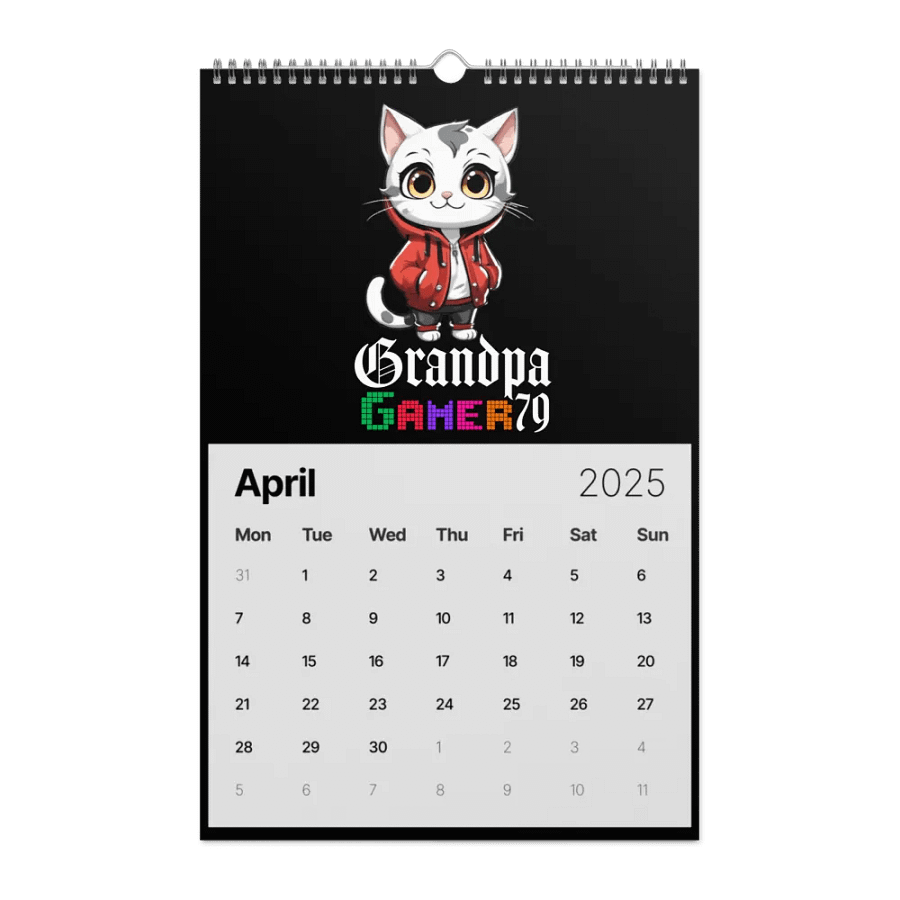 GrandpaGamer79 2025 Calendar product image (4)