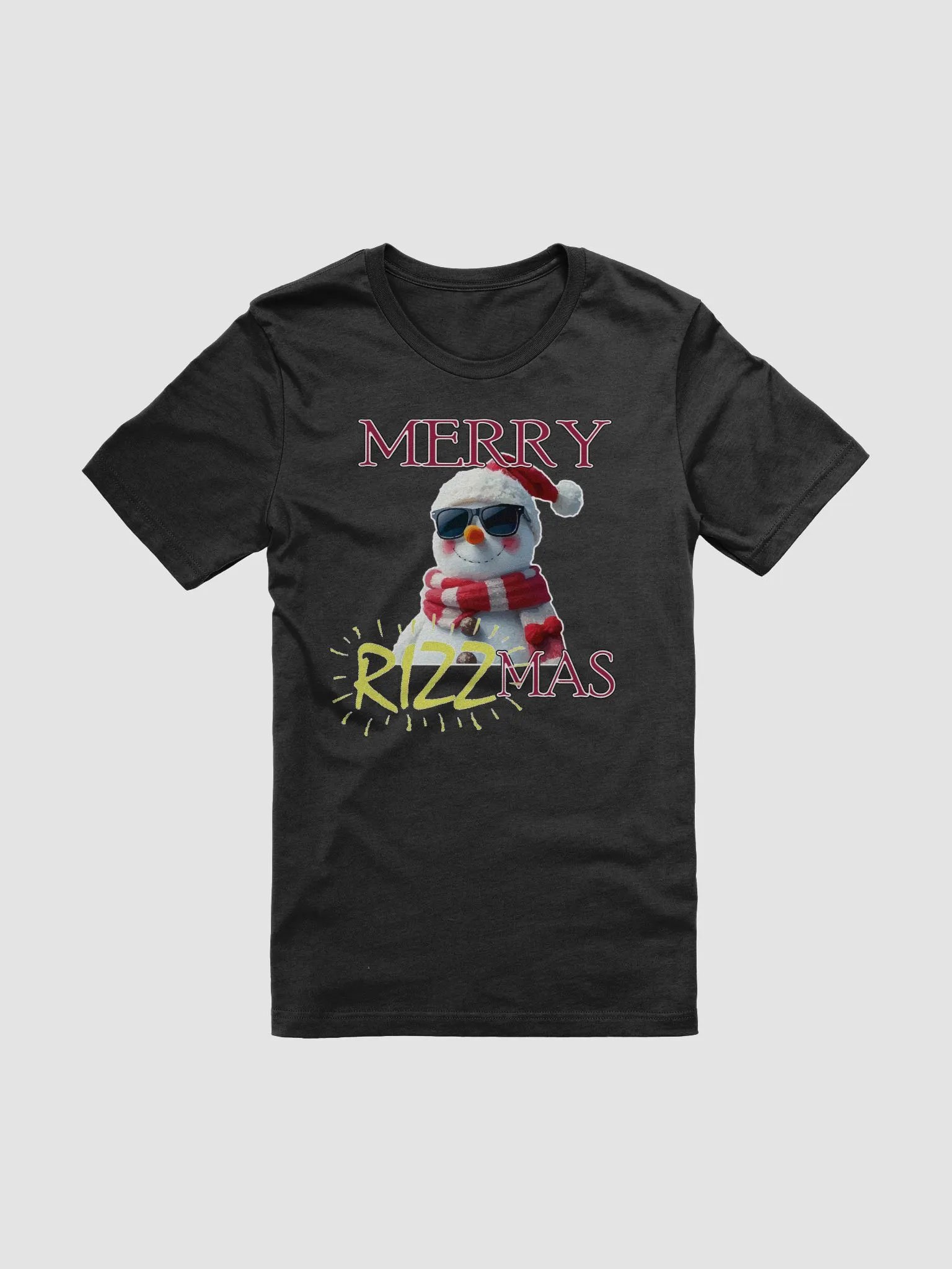 Merry Rizzmas Snowman T-Shirt product image (1)