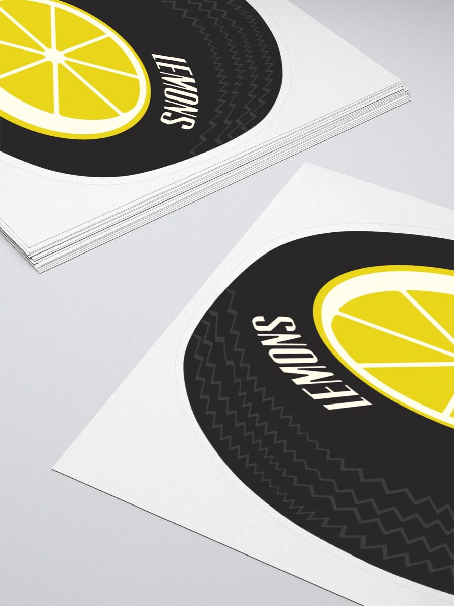 Lemons For Sale Logo Sticker product image (5)