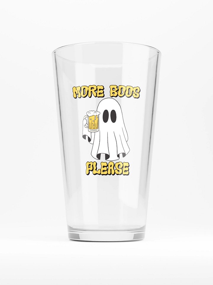 More Boos Please Pint Glass product image (1)