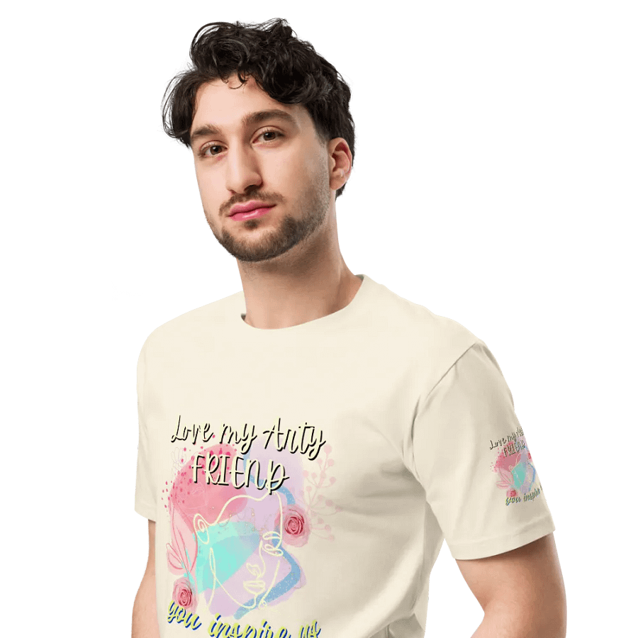T shirt ' Love my Arty Friend