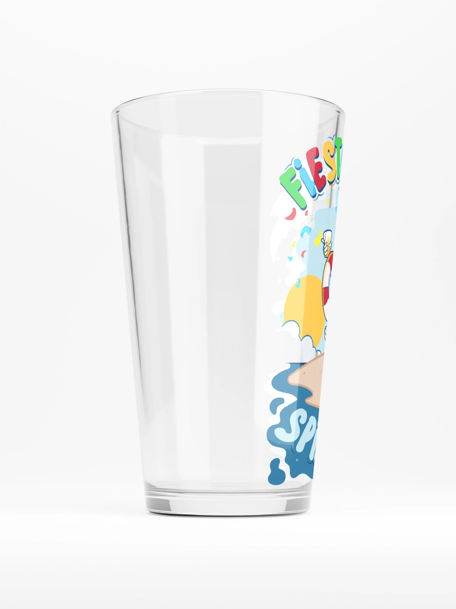 Fiesta Friday Skeleton Shaker Pint Glass product image (2)