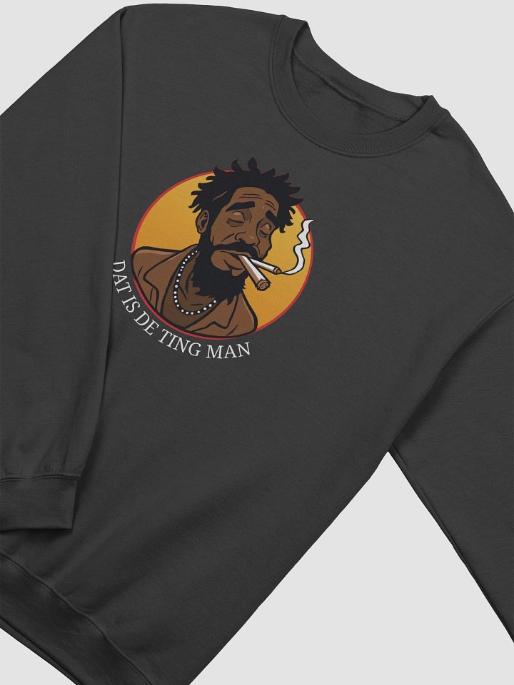 Dat is de Ting Man Smoking Weed Funny Sweatshirt product image (2)