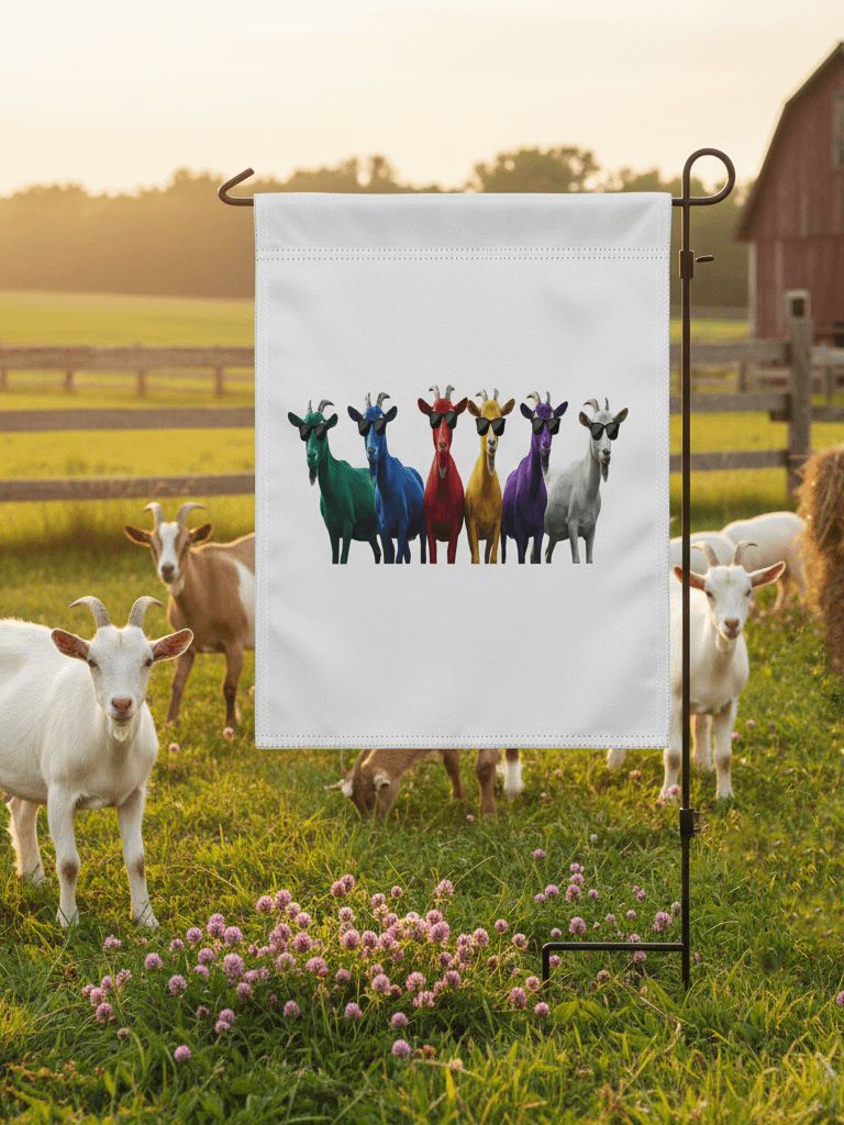 Cool Goat Squad Farm flag product image (1)