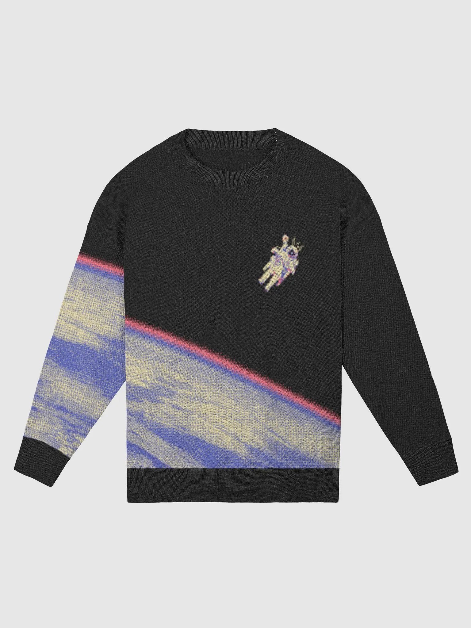 REALLY COOL SWEATER WITH AN ASTRONAUT ON IT product image (3)