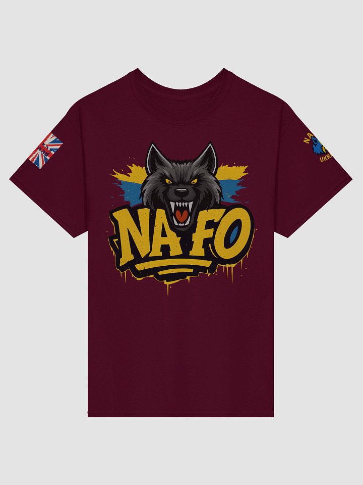Rebellious NAFO Union Jack distressed Tee product image (1)