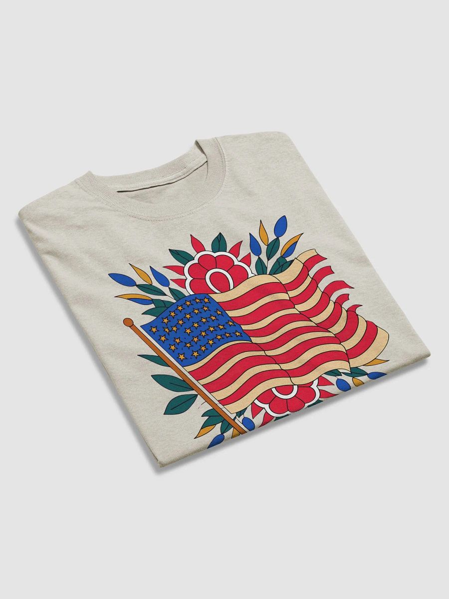 Patriotic Floral Wave T-Shirt product image (27)