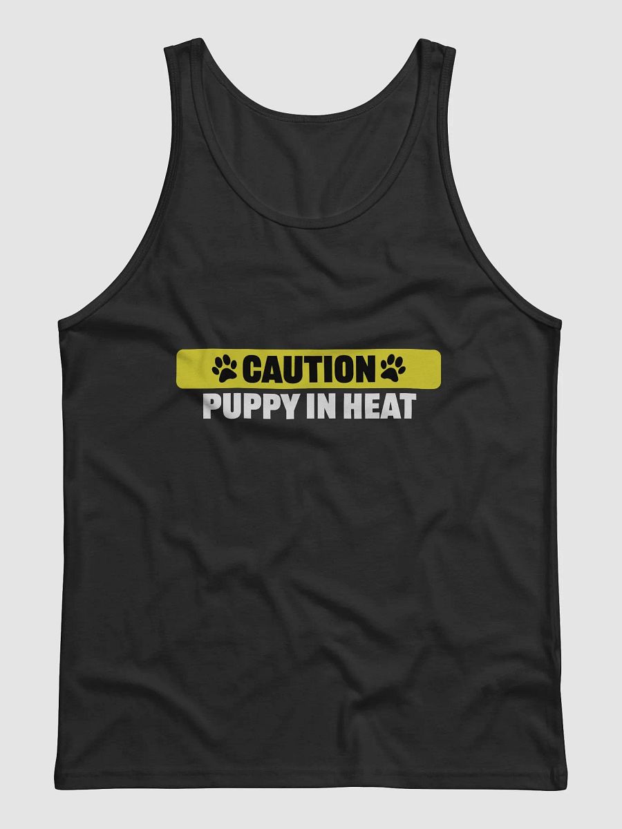 Caution Puppy In Heat Jersey Tank product image (1)
