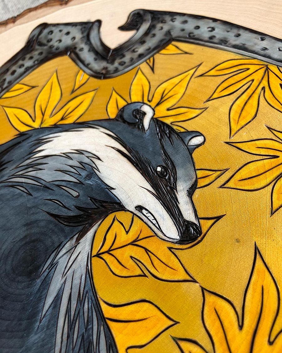 Hufflepuff Hogwarts House Crest product image (3)
