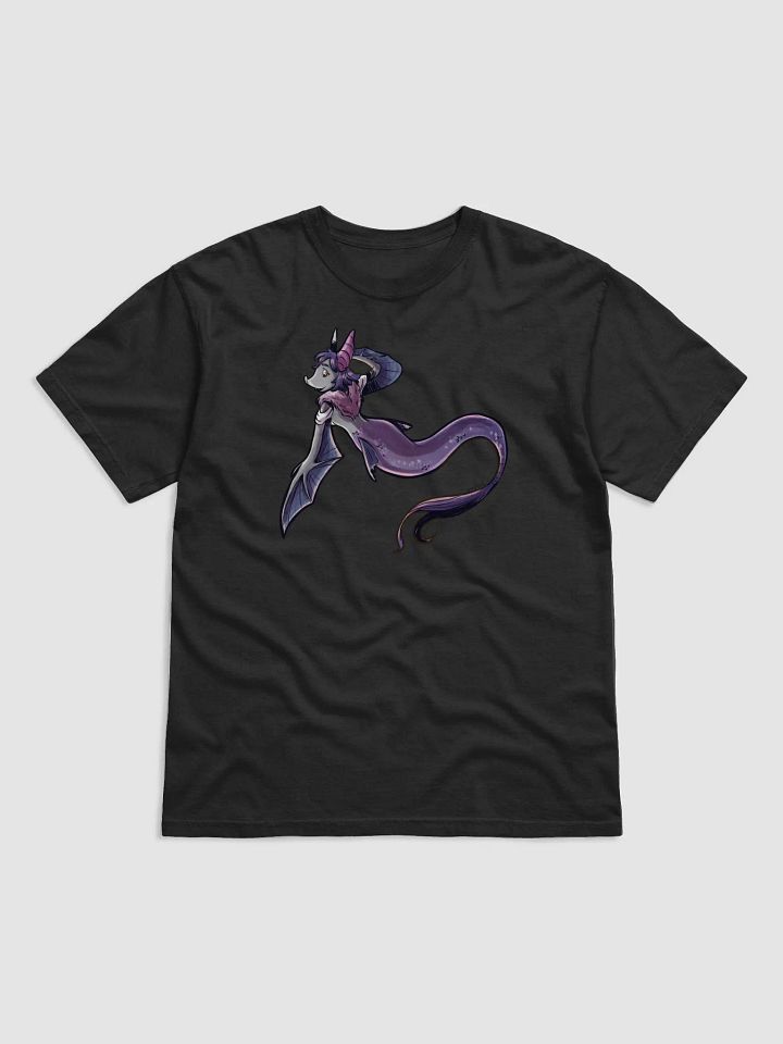 Bat Mermaid Fantasy T-Shirt - Whimsical Ocean Art product image (1)