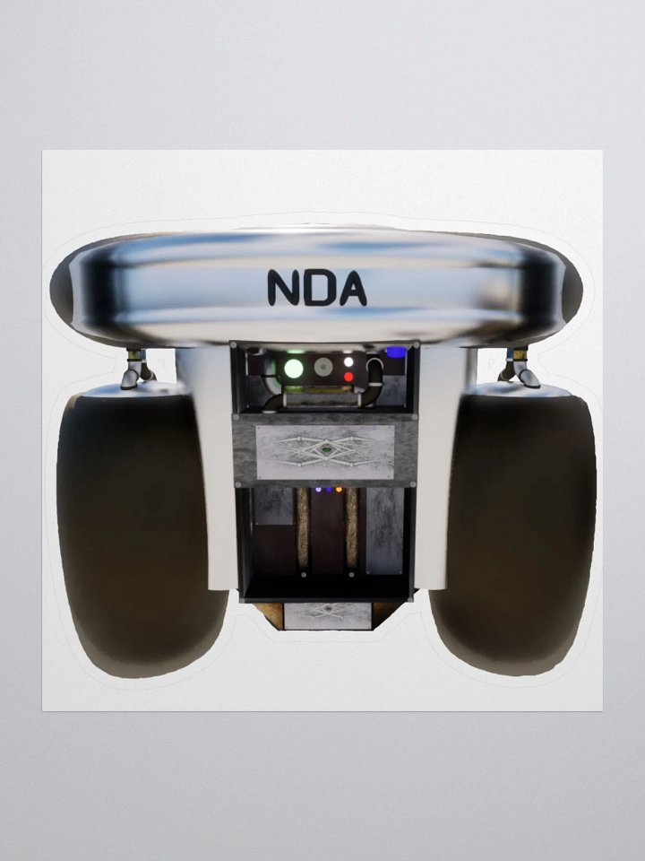 NDA Jetpack Kiss Cut Stickers product image (1)