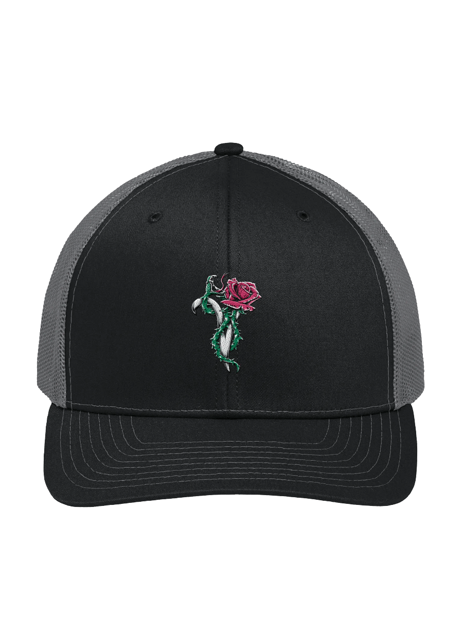 Red V-Rose Trucker Hat product image (1)