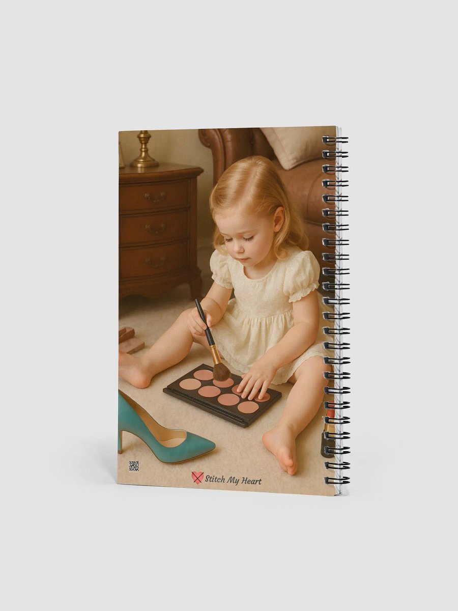 Just Like Mum Spiral Doted Notebook product image (2)