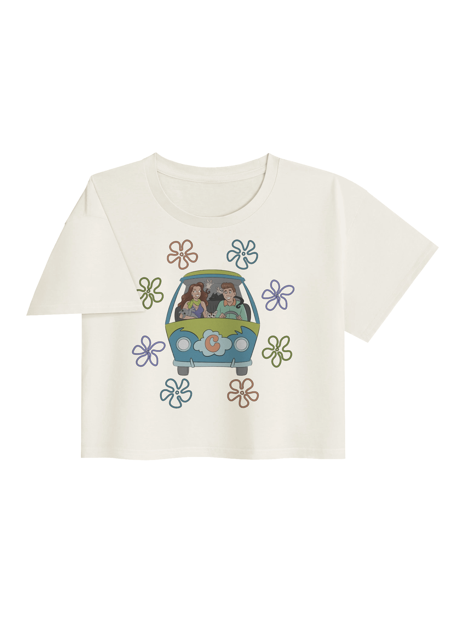 Flower Power Cropped Tee product image (19)