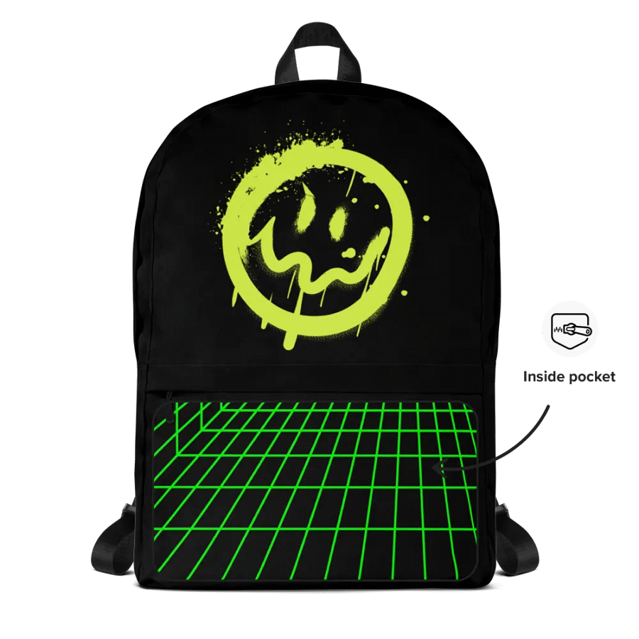 Neon Dreams All-Over Backpack product image (5)