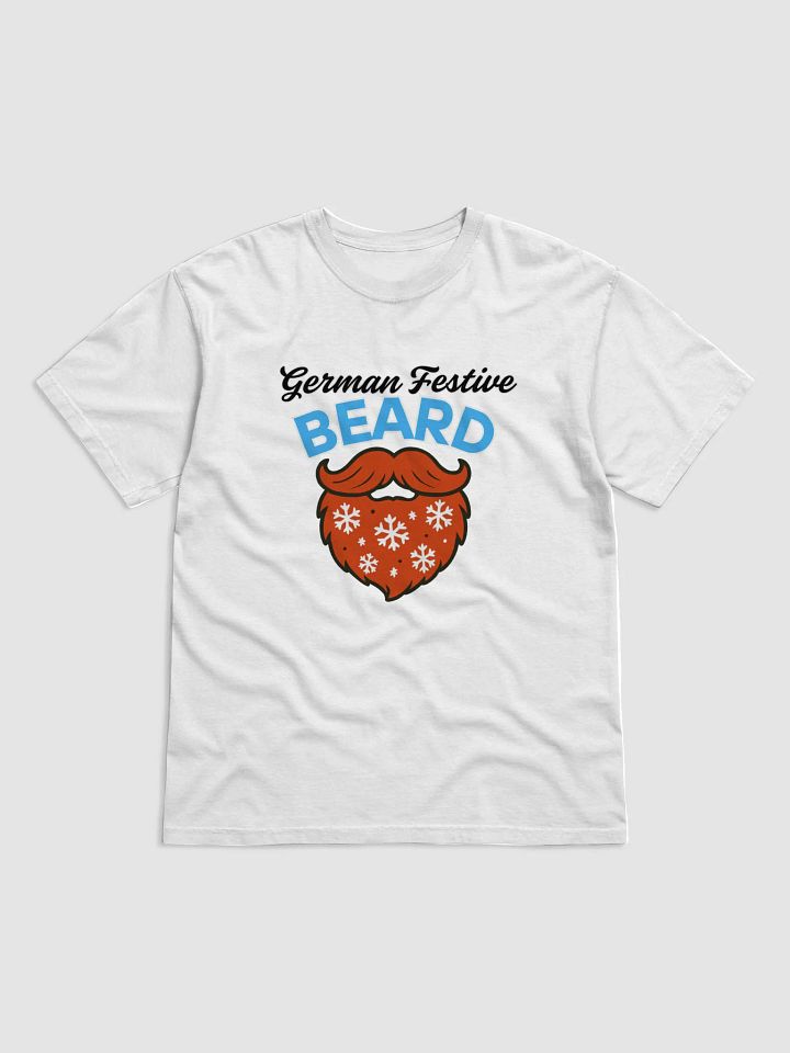 German Festive Beard T-Shirt product image (1)