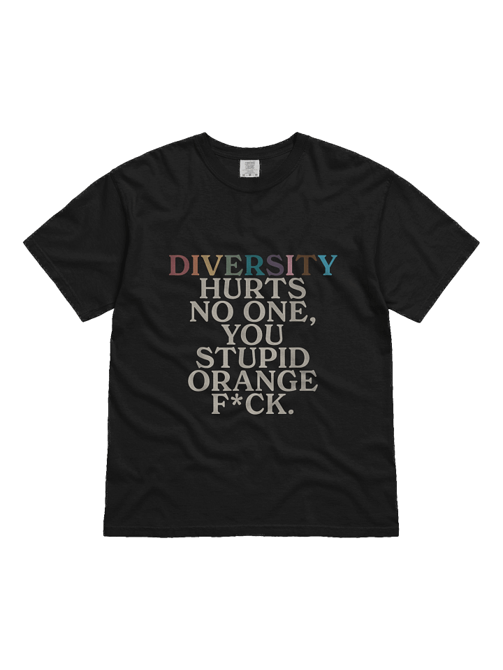 Diversity Hurts No One You Stupid Orange Fuck Shirt product image (1)
