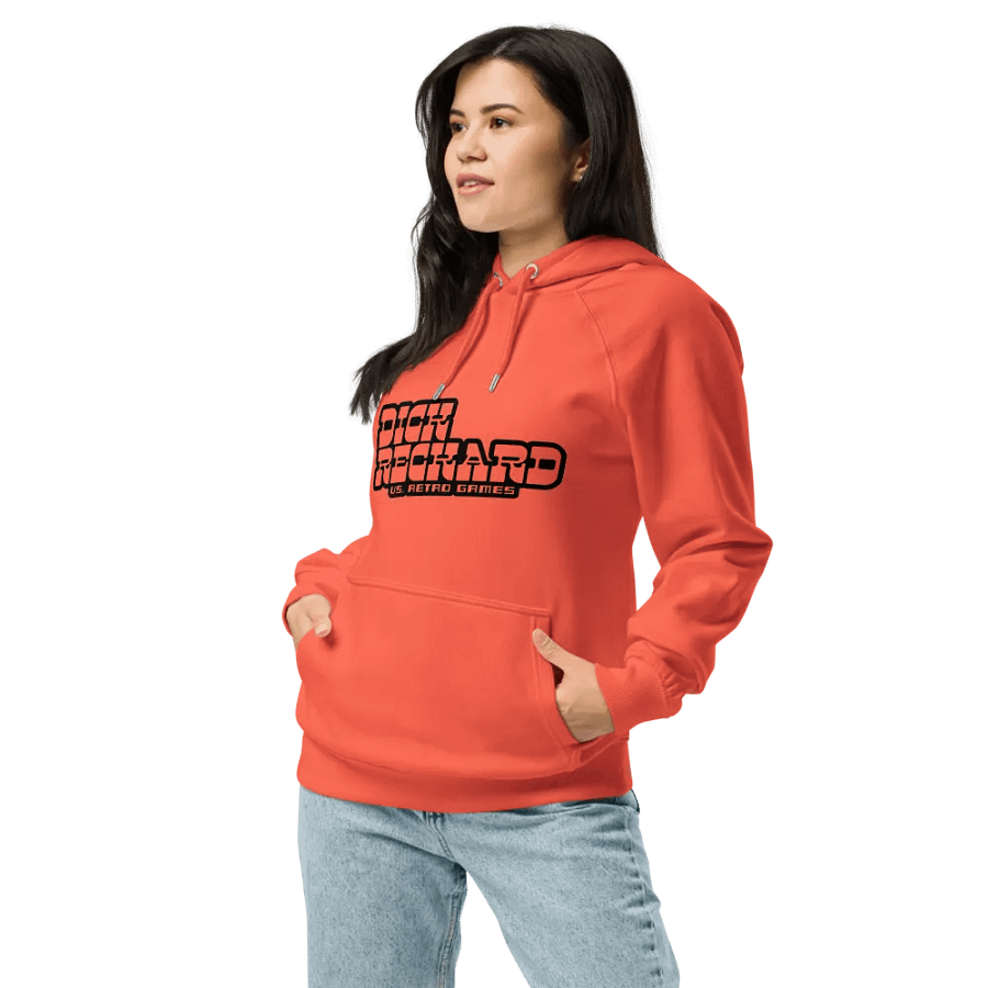 Dick Reckard vs Retro Games MonoWhite Logo Unisex Hoodie V2 product image (8)