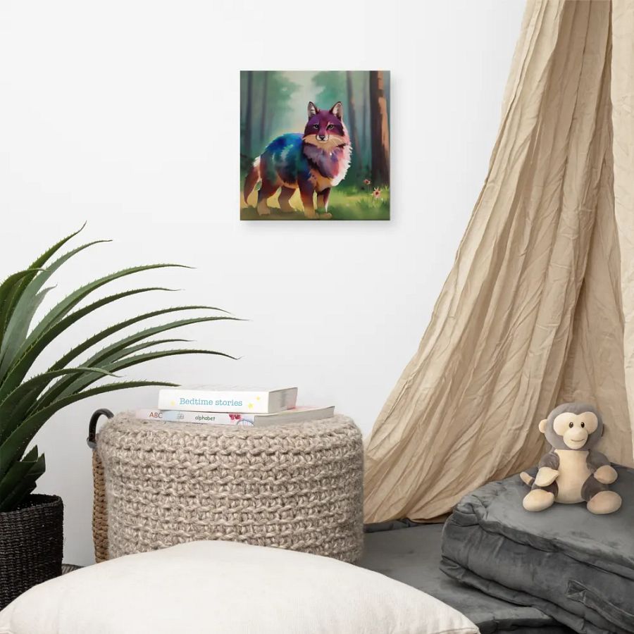 Cute Fox Digital Painting - v4 product image (10)