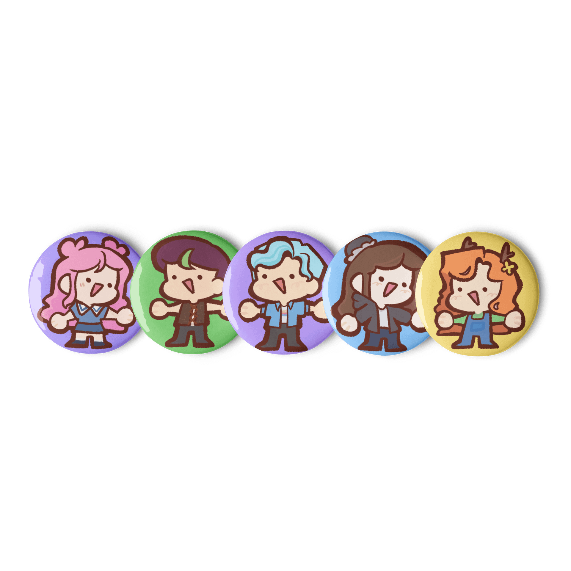 Set C - Button pins product image (1)