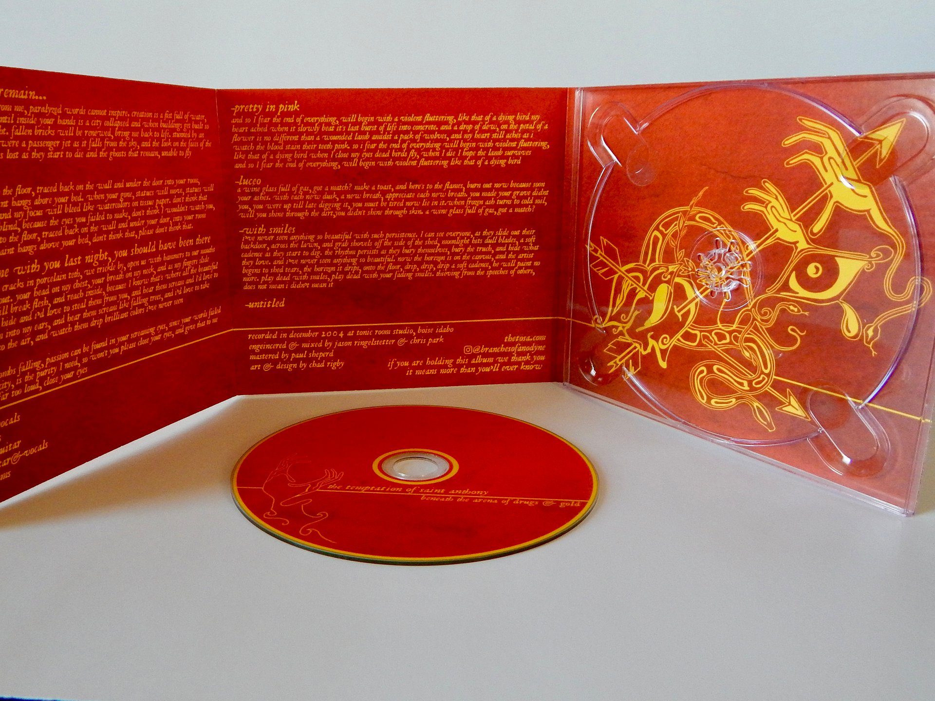 Beneath the Arena Of Drugs & Gold 20th Anniversary Reissue CD product image (6)