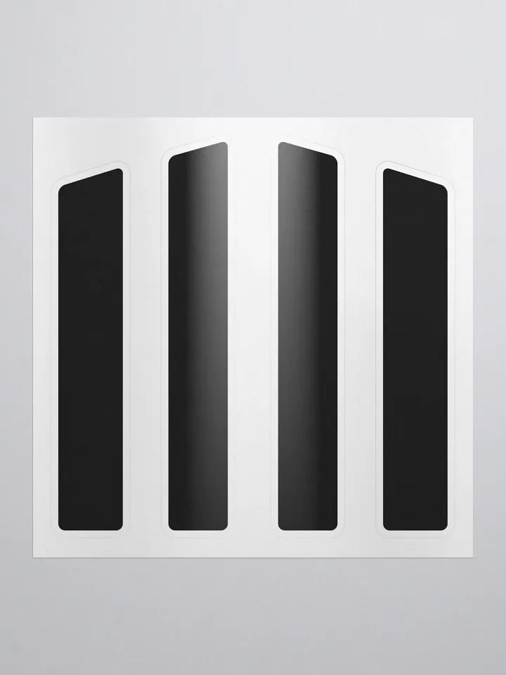 HFG Grill Logo Sticker (Black) product image (1)