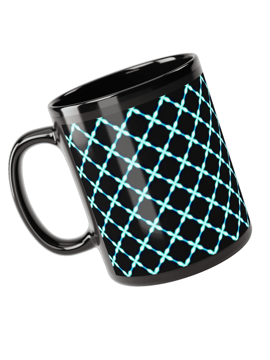 Pulsing Life | Black Mug product image (3)