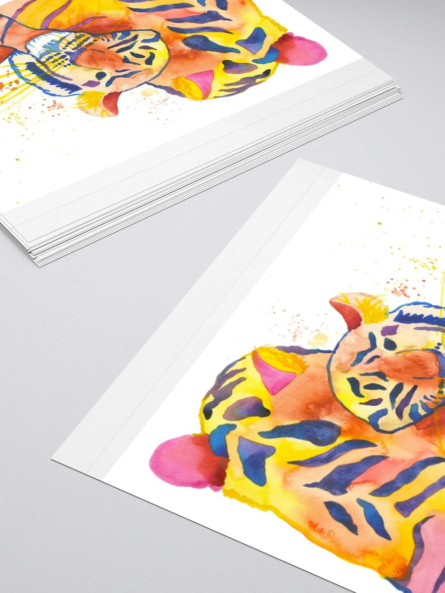 Cuddling Tigers Sticker product image (11)