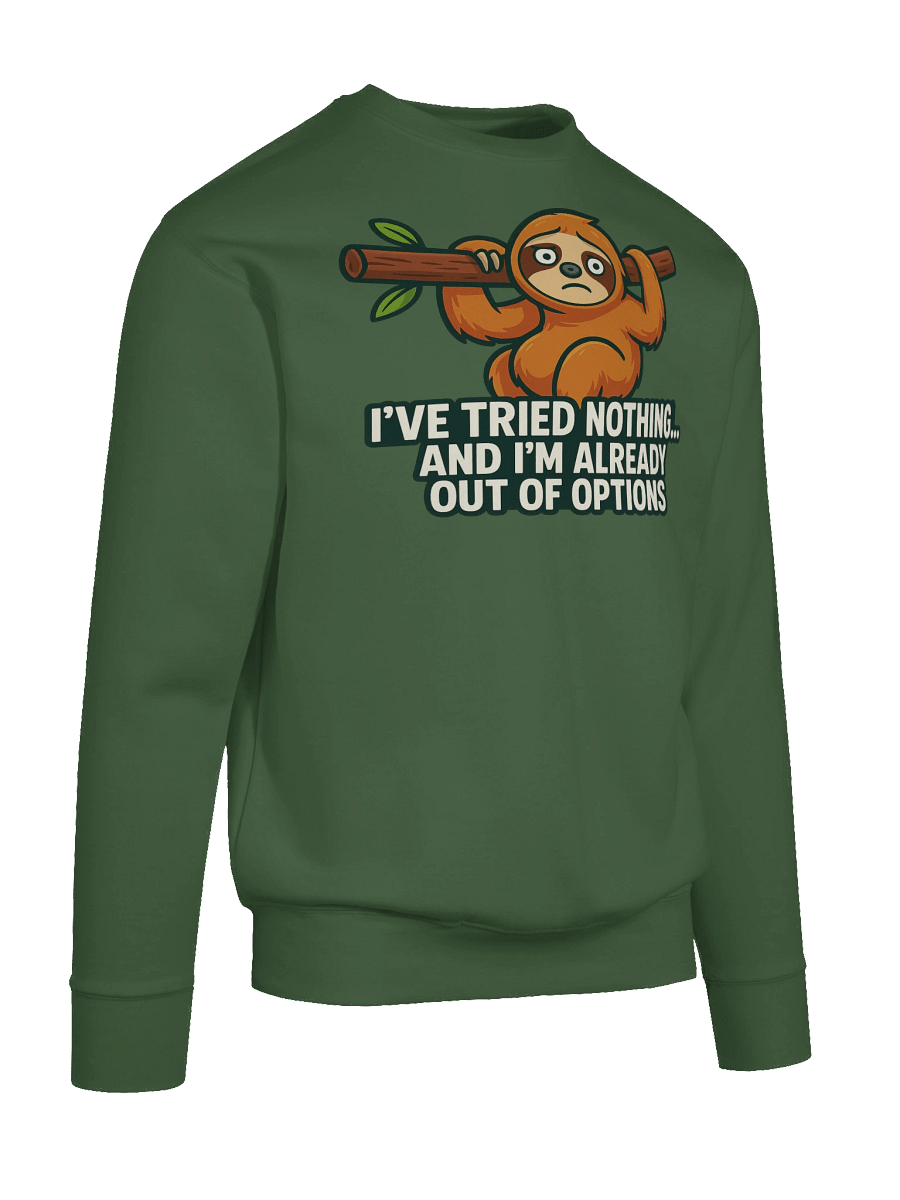 Sloth's Dilemma Premium Sweatshirt product image (102)