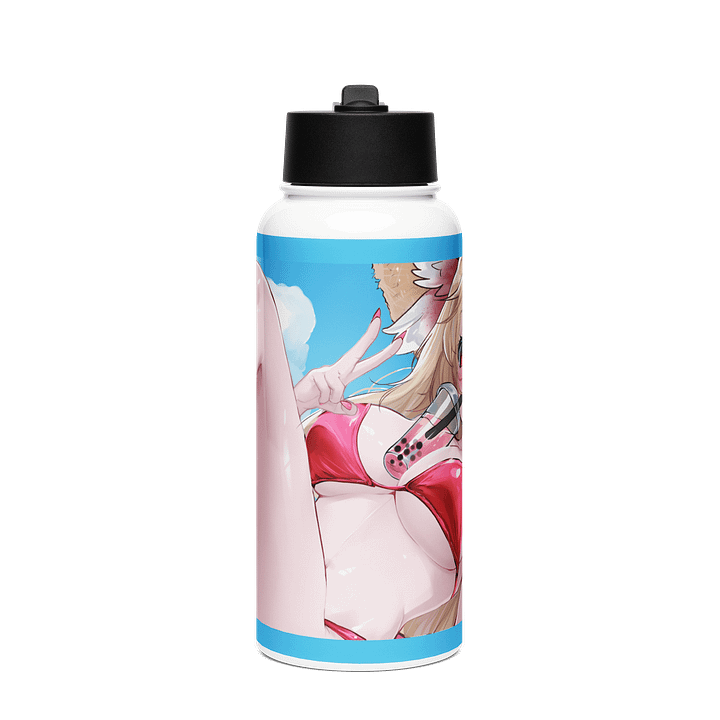 Boba In The Sun [ Summer Steel Water Bottle ] product image (1)