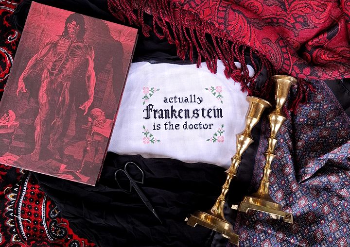 Frankenstein Doctor - Cross Stitch Kit product image (2)