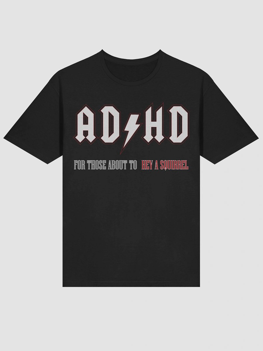 ADHD Rock Logo Unisex T-Shirt product image (17)