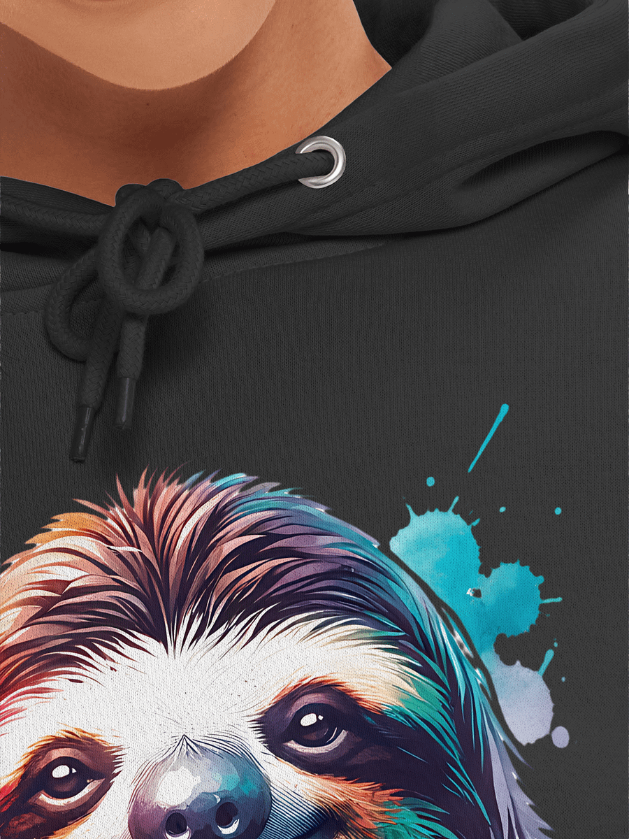 Watercolor Sloth Hoodie product image (7)