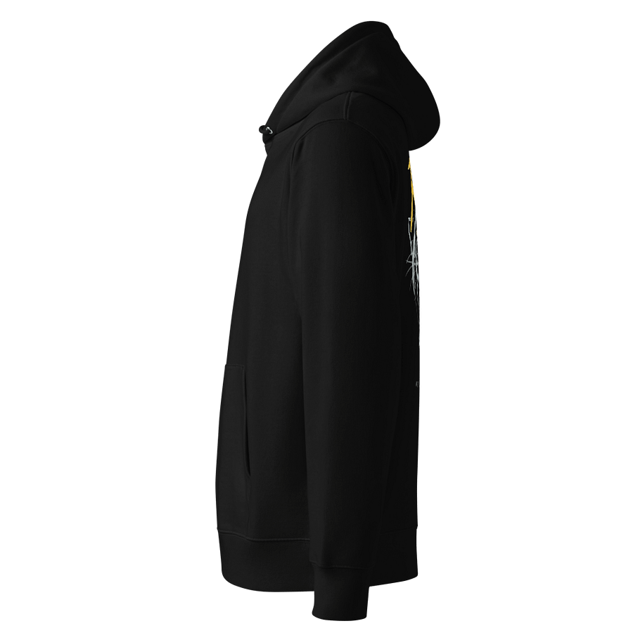 Man Hoodie Angry-Panther Stanley/Stella Unisex Organic Hoodie product image (3)