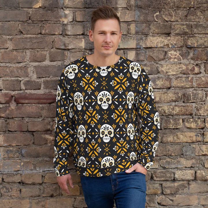 Festive Skull Fiesta Sweatshirt product image (1)