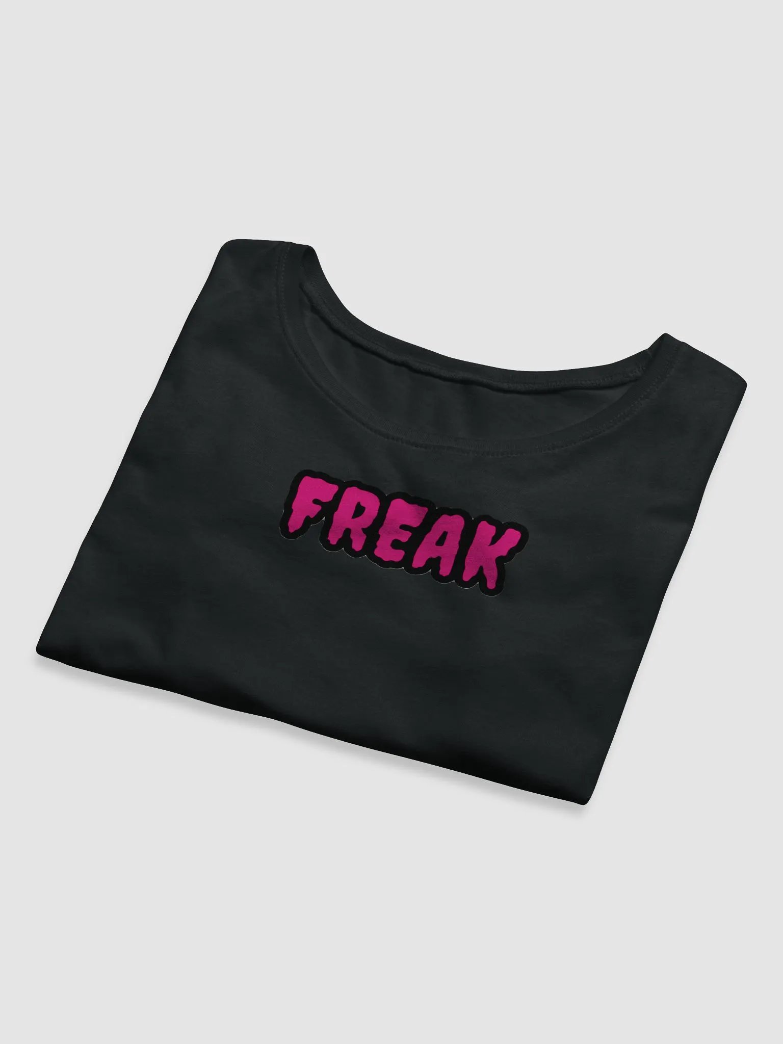 Rick G FREAK Women's Crop Top - PINK LOGO product image (5)