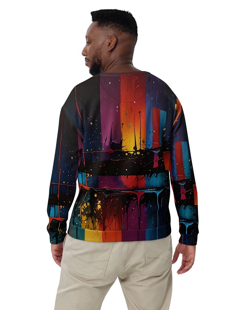 Acrylics All-Over Print Recycled Unisex Sweatshirt product image (6)