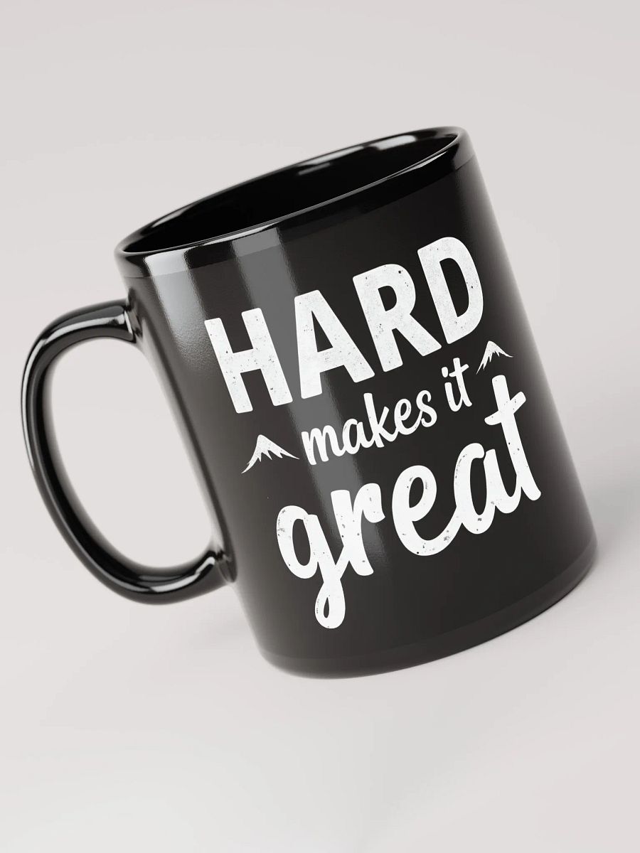 Unlock the Power of Perseverance with Tom Hanks’ Iconic Quote: If It Wasn’t Hard, Everyone Would Do It. It’s the Hard That Makes It Great. - Inspirational Mug for True Fans product image (3)
