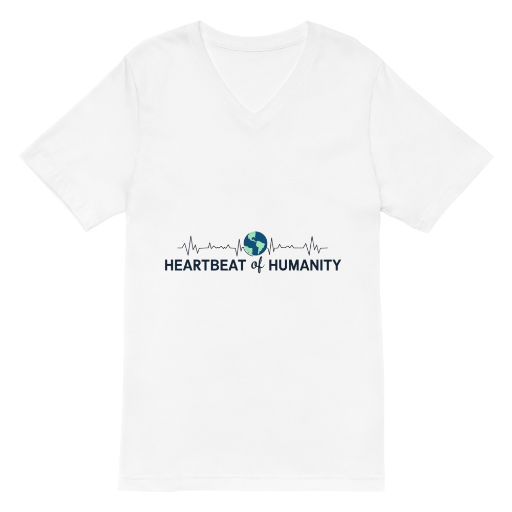 Global Heartbeat V-Neck Tee product image (2)
