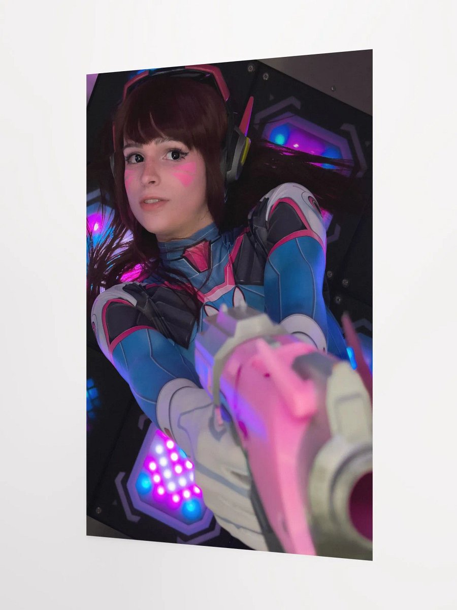 D.va Cosplay Poster Print product image (4)