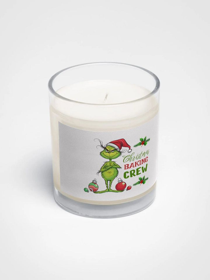Candle Grinch decoration Christmas baking Crew product image (2)