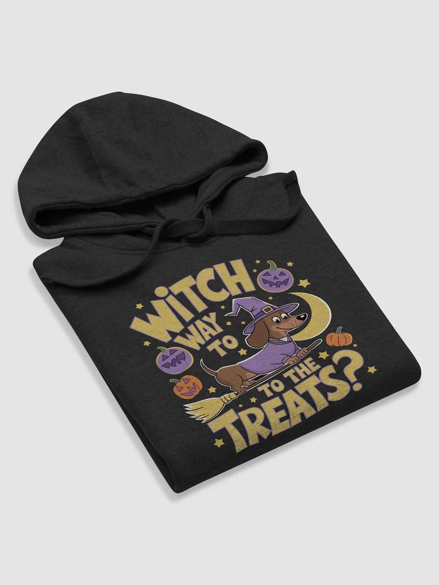 Witch Way to the Treats? Dachshund Halloween Hoodie product image (30)