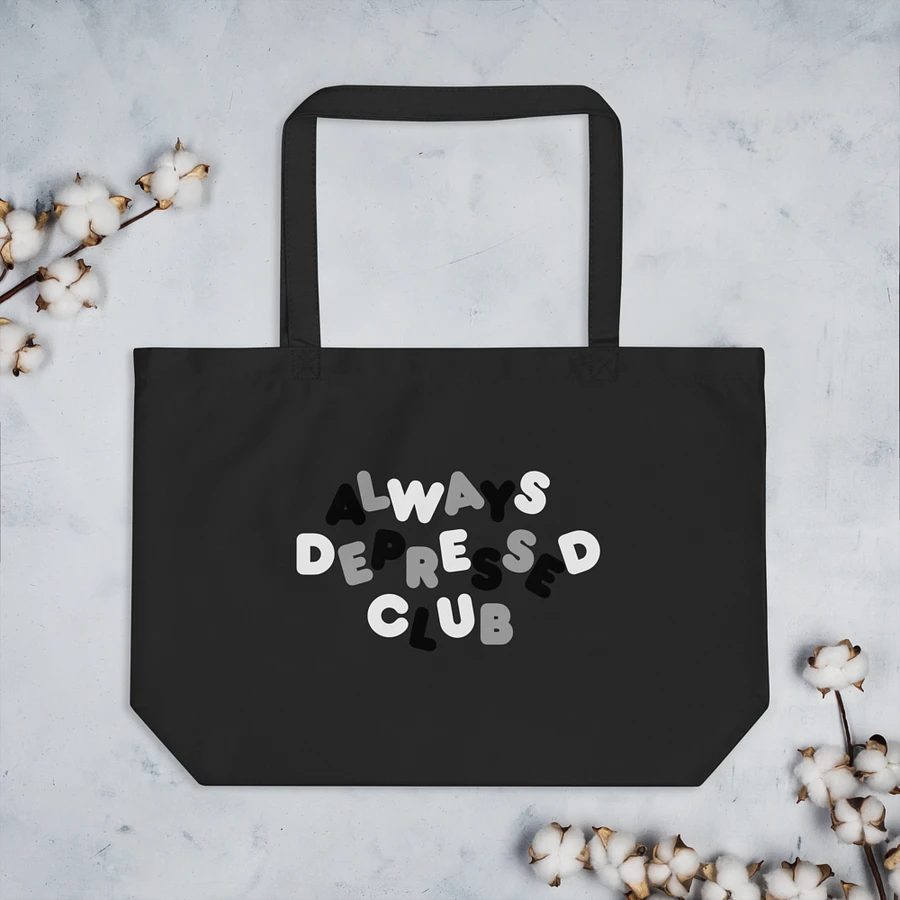 ALWAYS DEPRESSED CLUB Cotton Tote product image (3)